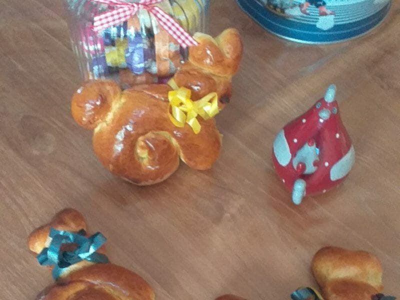 Cliquez pour zoomer ! Brioches lapin de Pâques Thermomix par Yayoumanu