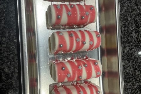 Cliquez pour zoomer ! Bûche citron et framboises Thermomix par cindylen