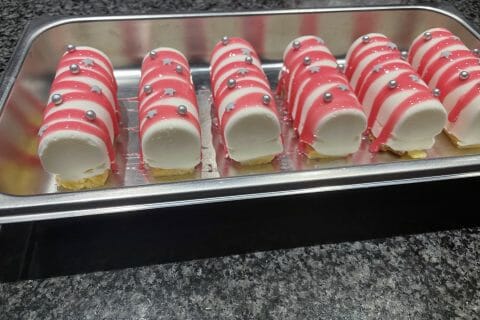 Cliquez pour zoomer ! Bûche citron et framboises Thermomix par cindylen