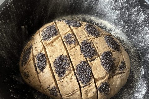 Cliquez pour zoomer ! Pain au sarrasin et citron Thermomix par LesdelicesdeKarine