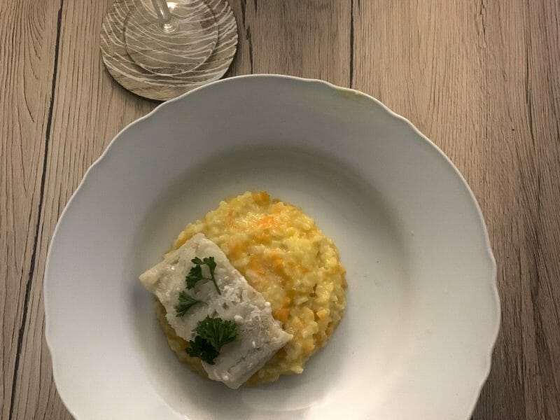 Cliquez pour zoomer ! Risotto aux carottes et parmesan Thermomix par ThermoLys