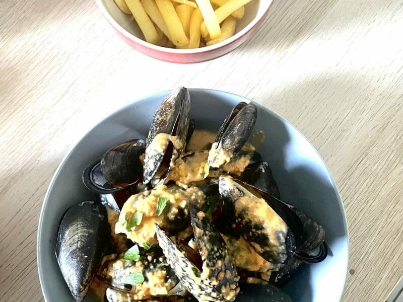Cliquez pour zoomer ! Moules sauce chorizo Thermomix par sabine5198