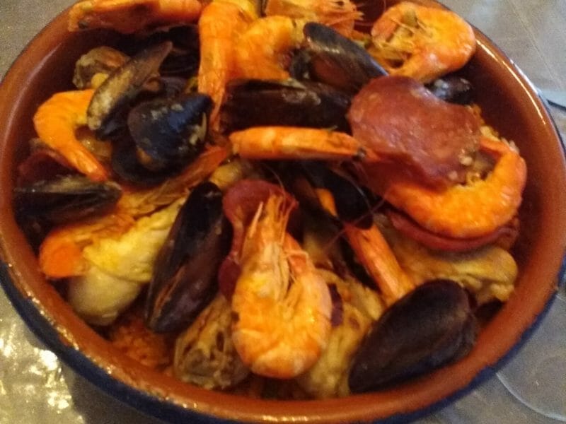 Cliquez pour zoomer ! Paella Thermomix par Tatiana15