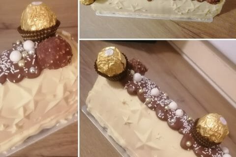 Cliquez pour zoomer ! Bûche Ferrero Rocher Thermomix par stephanie_1323