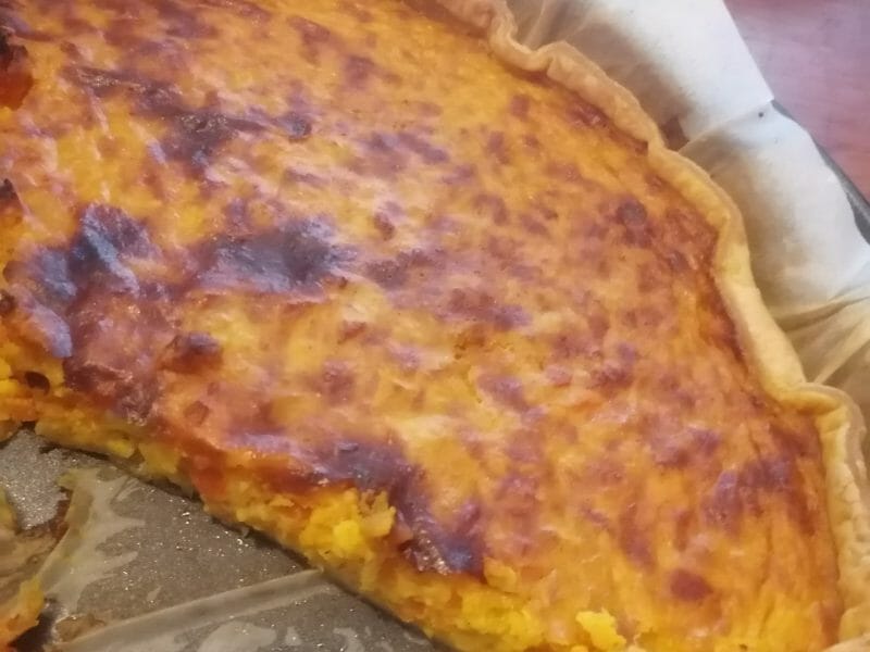 Cliquez pour zoomer ! Tarte courgettes et carottes Thermomix par stephanie_1323