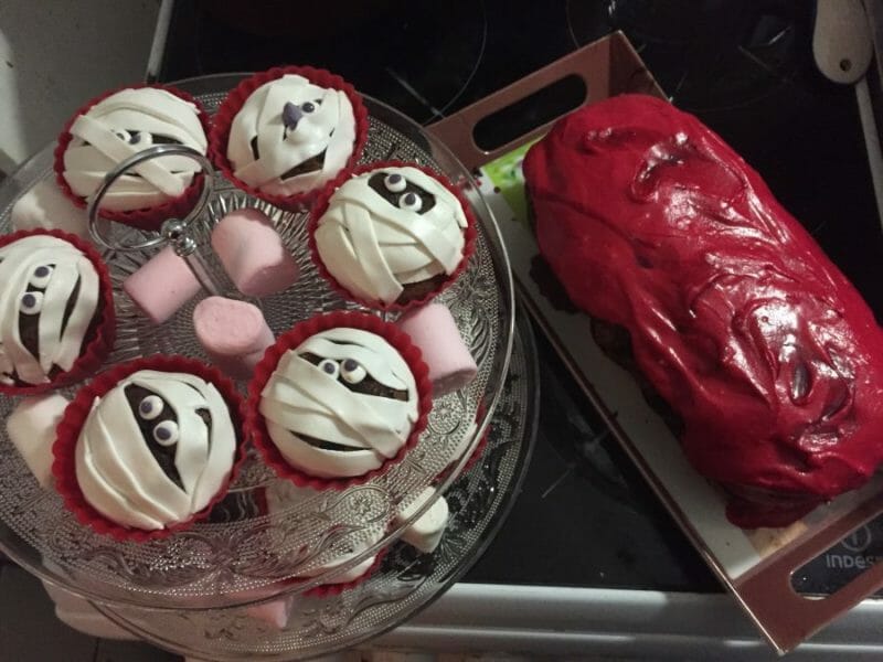 Cliquez pour zoomer ! Cupcakes momie Thermomix par Stryliziaa