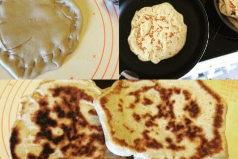 Cliquez pour zoomer ! Naans au fromage Thermomix par Stryliziaa