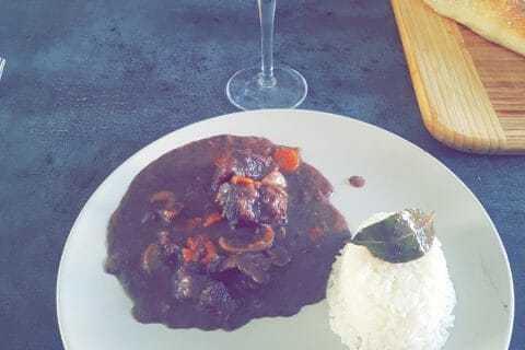 Cliquez pour zoomer ! Boeuf bourguignon au Thermomix