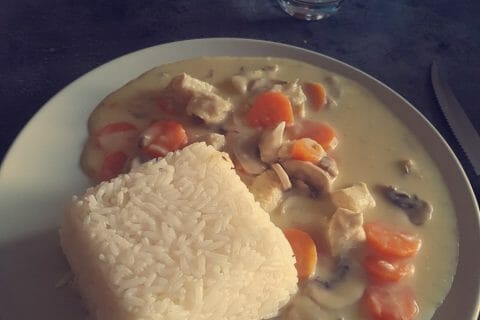 Cliquez pour zoomer ! Blanquette de poulet au Thermomix