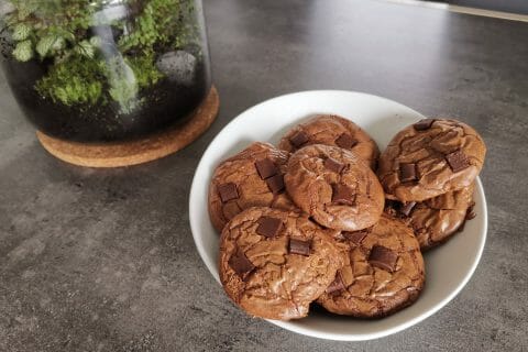 Cliquez pour zoomer ! Cookies brownies au Thermomix