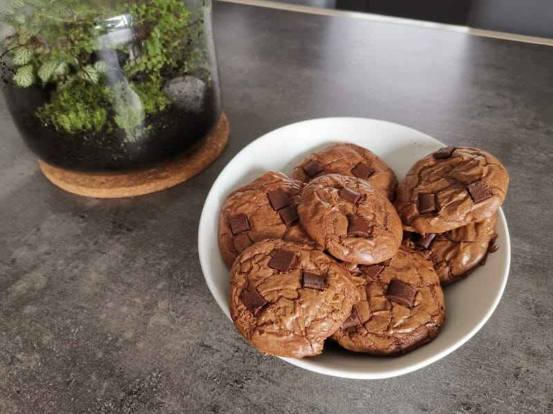 Cliquez pour zoomer ! Cookies brownies Thermomix par Aurelmcg