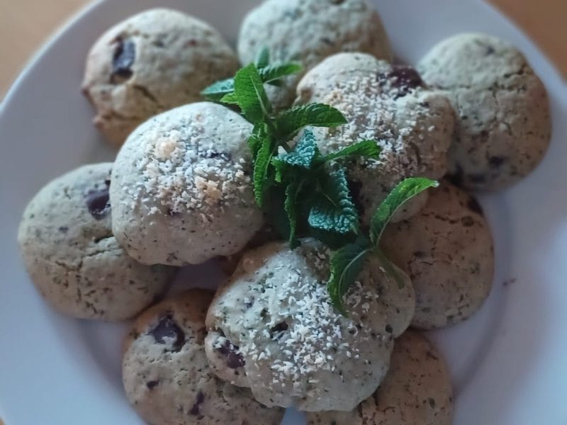 Cliquez pour zoomer ! Cookies menthe choco Thermomix par lolosi