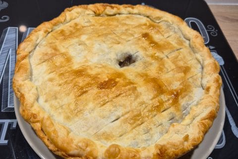 Cliquez pour zoomer ! Tourte aux cuisses de canard confites et champignons Thermomix par alison_133