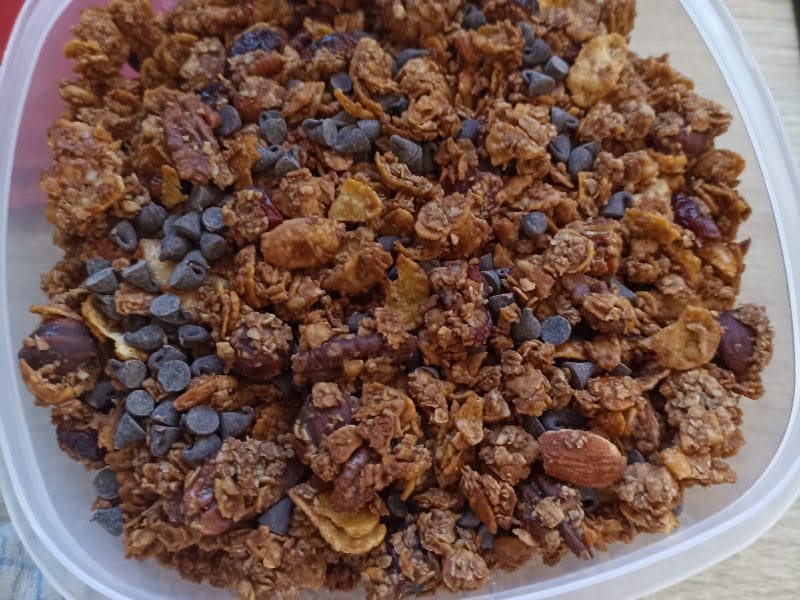 Cliquez pour zoomer ! Granola au chocolat Thermomix par alison_133