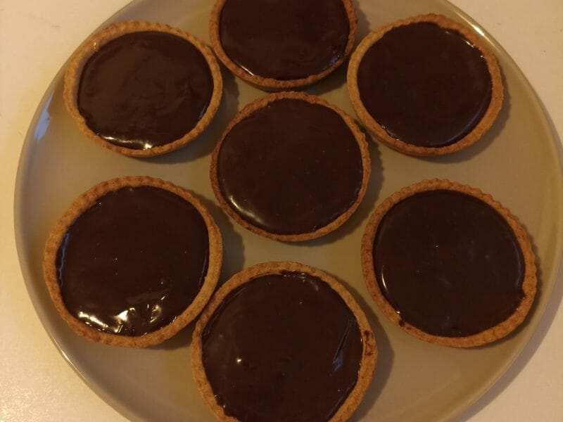 Cliquez pour zoomer ! Tartelettes chocolat et caramel beurre salé Thermomix par alison_133