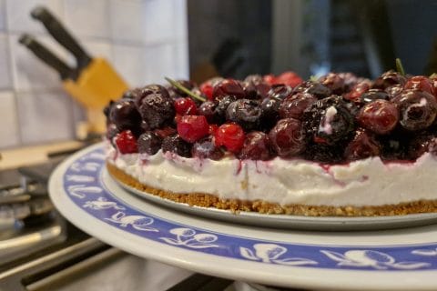 Cliquez pour zoomer ! Tarte aux fraises sans cuisson Thermomix par red74