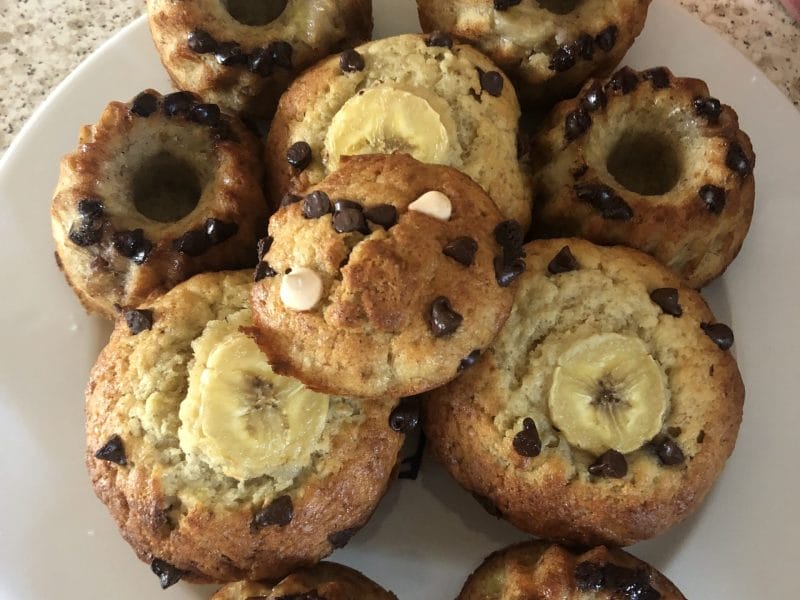 Cliquez pour zoomer ! Muffins à la banane Thermomix par machi