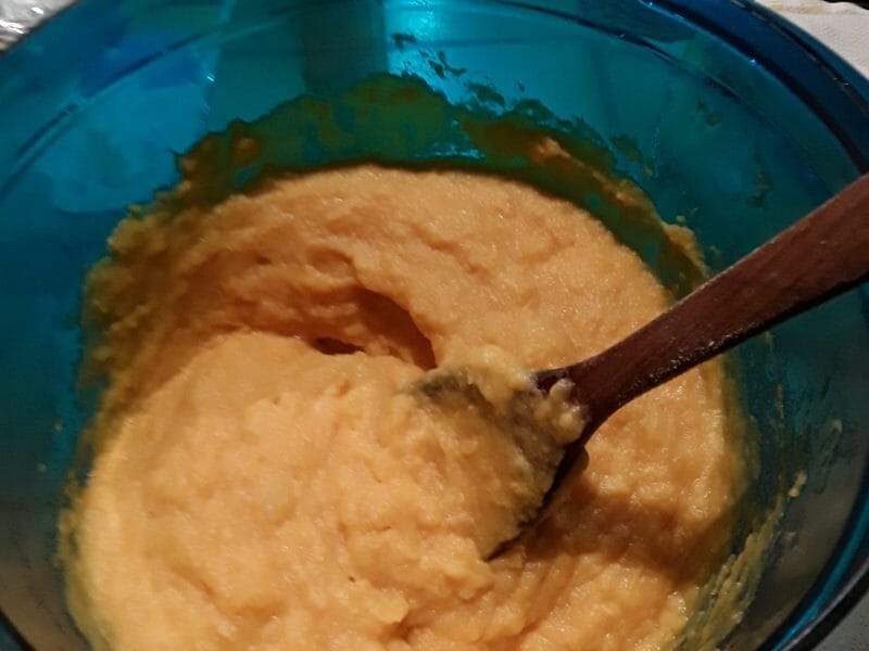 Cliquez pour zoomer ! Purée de pommes de terre et patates douces Thermomix par Fanfa