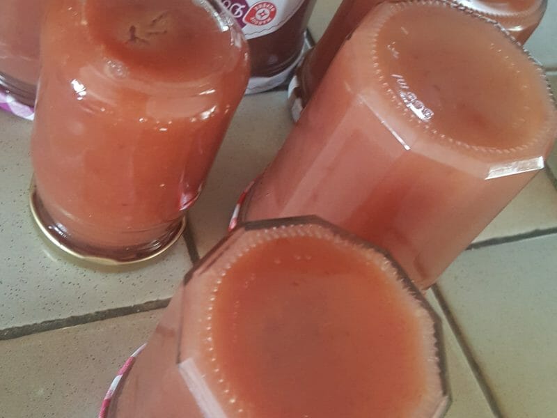 Cliquez pour zoomer ! Confiture de pêches Thermomix par Fanfa
