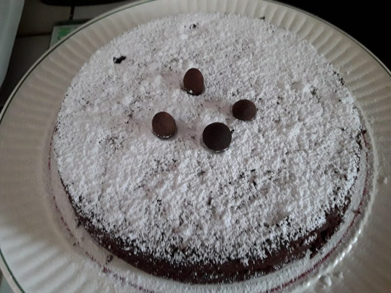 Cliquez pour zoomer ! Gâteau au chocolat et courgettes Thermomix par Fanfa