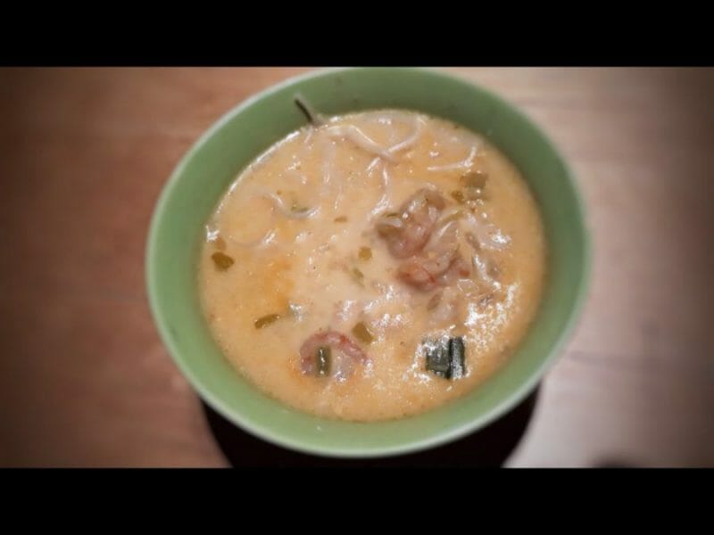 Soupe thaï crevettes et lait de coco - Cookomix