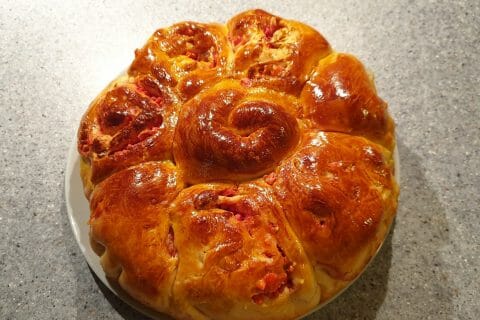 Cliquez pour zoomer ! Brioche aux pralines roses Thermomix par Leoninad