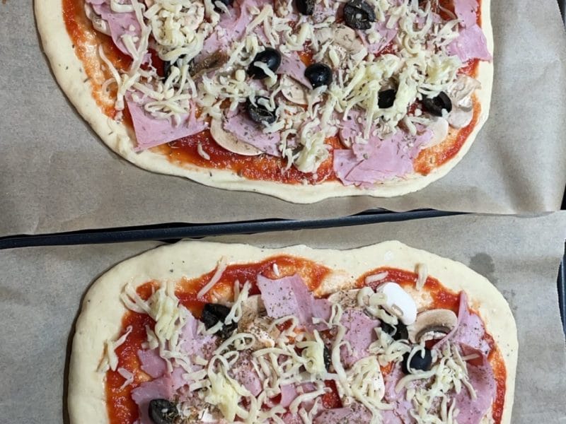 Cliquez pour zoomer ! Pizza capricciosa Thermomix par Julie.T