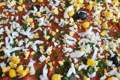 Cliquez pour zoomer ! Pizza algérienne Thermomix par mimi38000