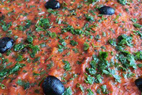 Cliquez pour zoomer ! Pizza algérienne Thermomix par mimi38000