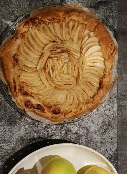 Cliquez pour zoomer ! Tarte aux pommes alsacienne Thermomix par Coudice