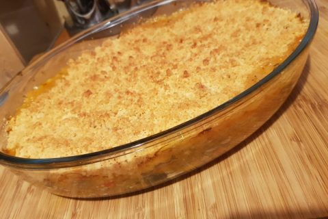 Cliquez pour zoomer ! Crumble aux légumes provençaux au Thermomix