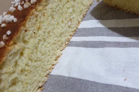 Cliquez pour zoomer ! Mouna (brioche de pâques) au Thermomix