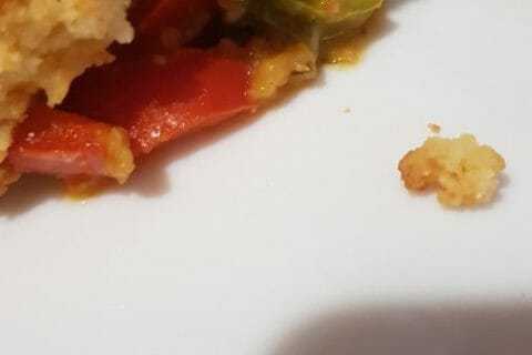 Cliquez pour zoomer ! Crumble aux légumes provençaux au Thermomix