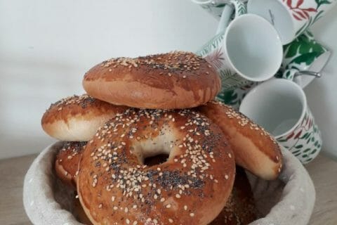 Cliquez pour zoomer ! Bagels au saumon fumé Thermomix par Anneflolo