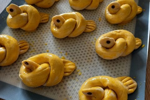 Cliquez pour zoomer ! Briochettes colombes Thermomix par Anneflolo