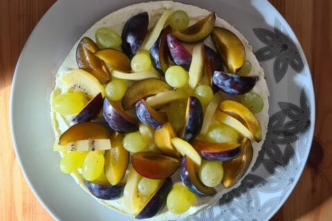 Cliquez pour zoomer ! Tarte aux fraises sans cuisson Thermomix par Mamakookai