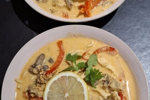 Cliquez pour zoomer ! Ramen thaï au poulet Thermomix par Rose40