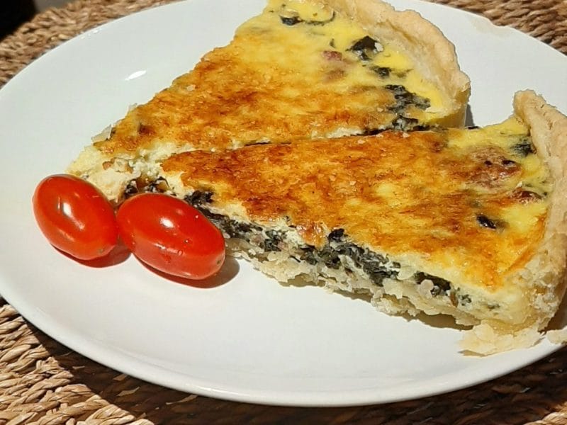 Cliquez pour zoomer ! Quiche au vert de blettes Thermomix par Rose40