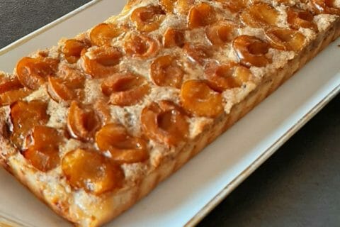 Cliquez pour zoomer ! Tarte briochée aux prunes avec streusel Thermomix par Rose40