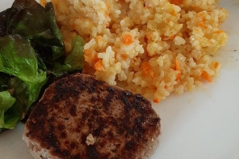 Cliquez pour zoomer ! Risotto aux carottes et parmesan Thermomix par Rose40