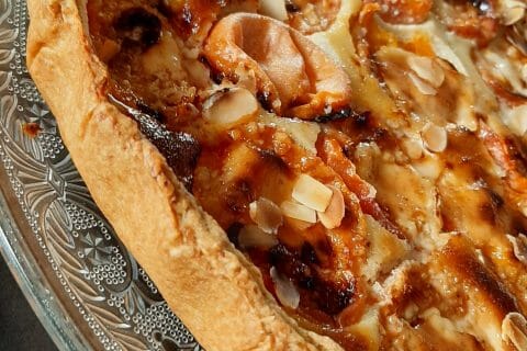 Cliquez pour zoomer ! Tarte amandine aux abricots Thermomix par Rose40