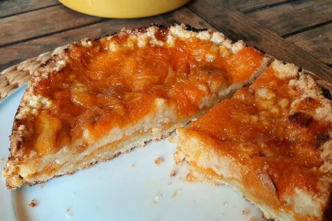 Cliquez pour zoomer ! Crumble aux abricots Thermomix par Rose40