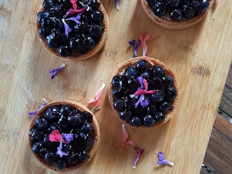 Cliquez pour zoomer ! Tarte aux myrtilles Thermomix par Rose40