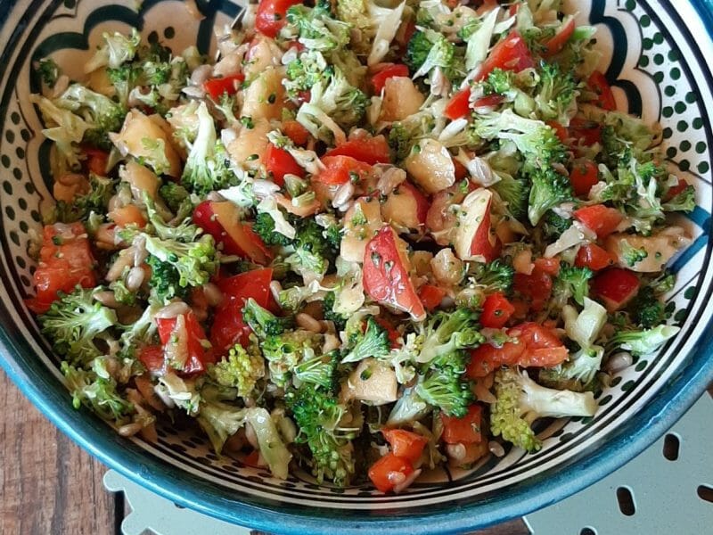 Cliquez pour zoomer ! Salade de brocolis Thermomix par Rose40