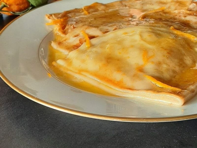 Cliquez pour zoomer ! Crêpes suzette Thermomix par Rose40