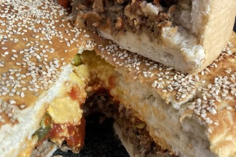 Cliquez pour zoomer ! Cheeseburger XXL Thermomix par line