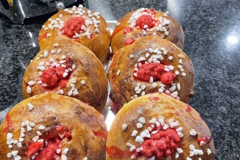 Cliquez pour zoomer ! Brioche tressée à la mie filante Thermomix par line