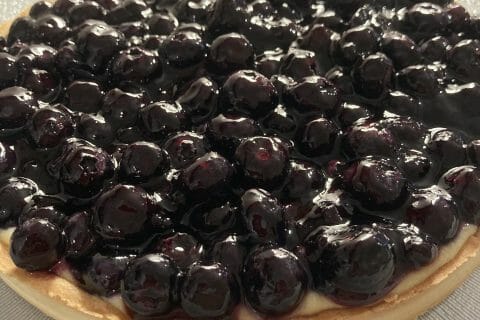 Cliquez pour zoomer ! Tarte aux myrtilles Thermomix par line