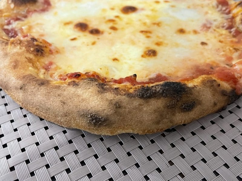 Cliquez pour zoomer ! Pizza bacon, poires, gorgonzola et noix Thermomix par line