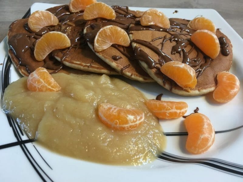 Cliquez pour zoomer ! Pancakes à la banane Thermomix par Mayou29720